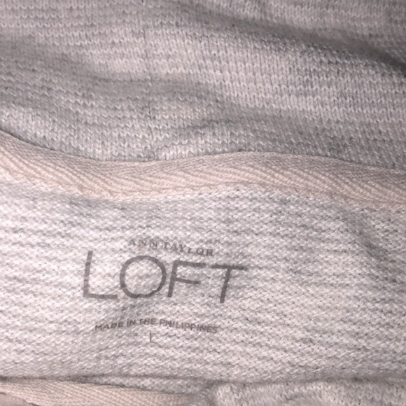 LOFT mock turtleneck sweatshirt size large - Picture 3 of 5